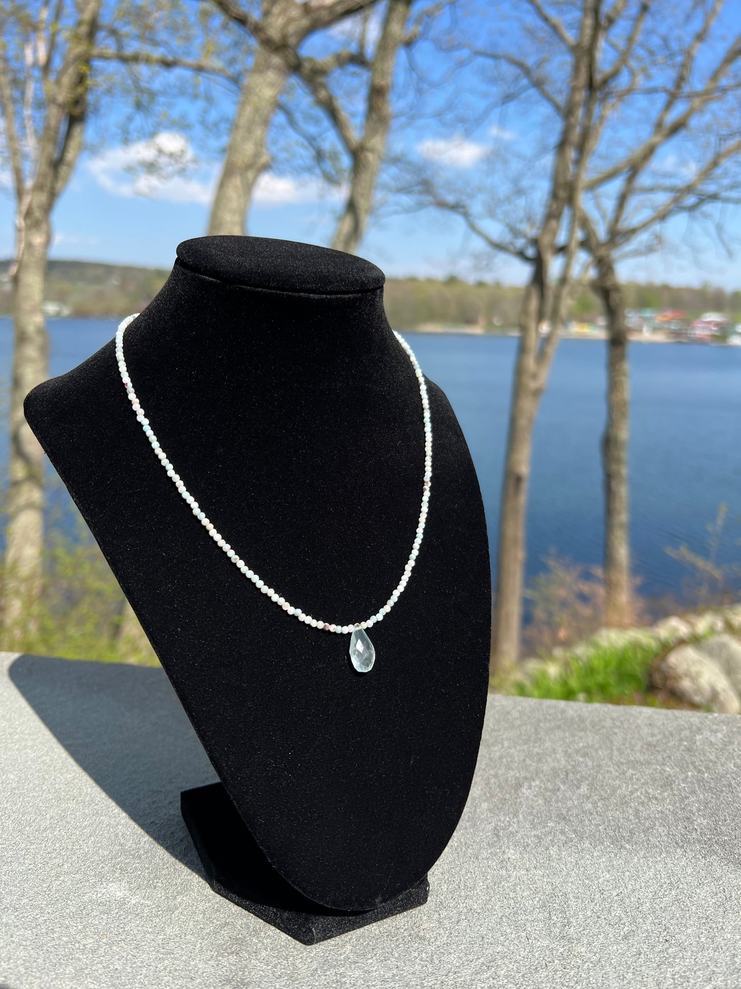 Larimar & Aquamarine Necklace