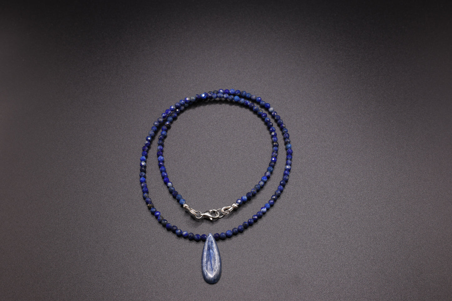 Lapis Lazuli & Blue Kyanite Necklace