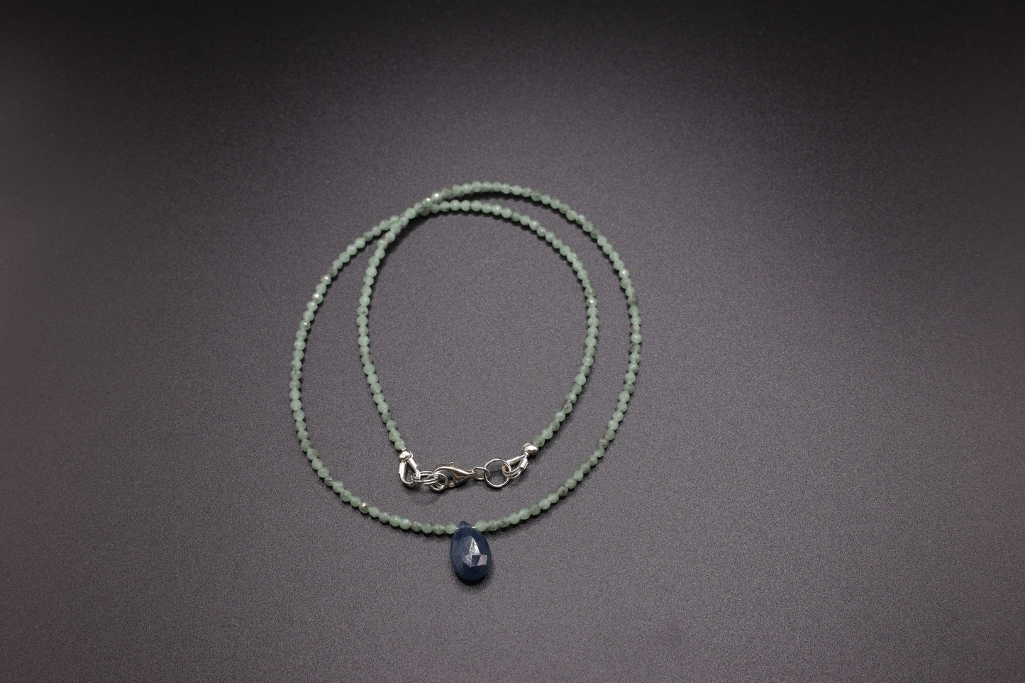 Jade & Sapphire Necklace