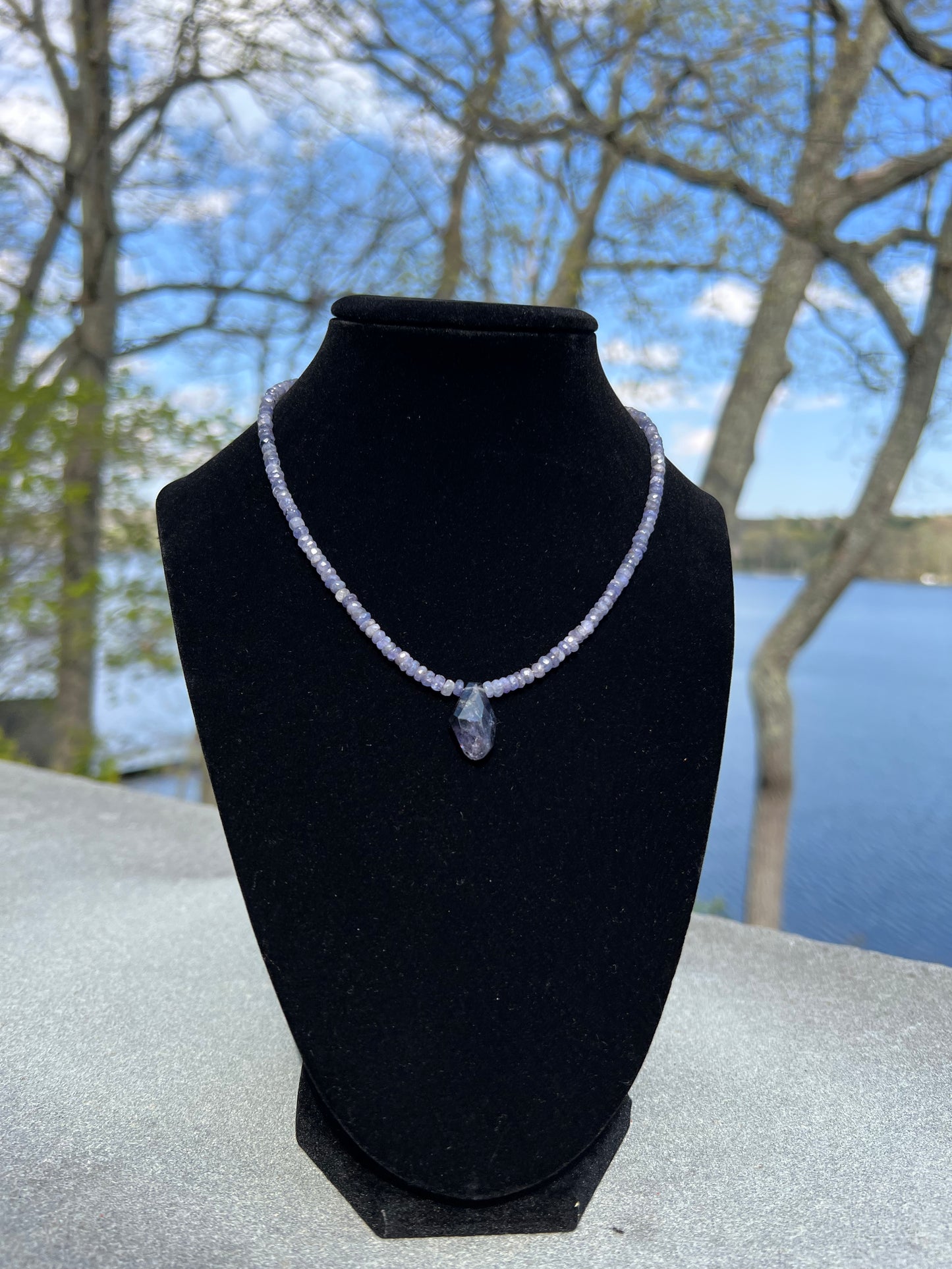 Tanzanite & Iolite Necklace