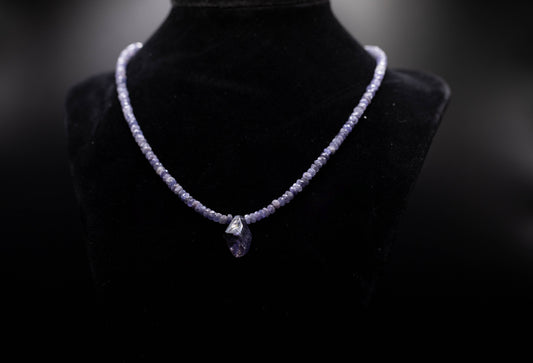 Tanzanite & Iolite Necklace